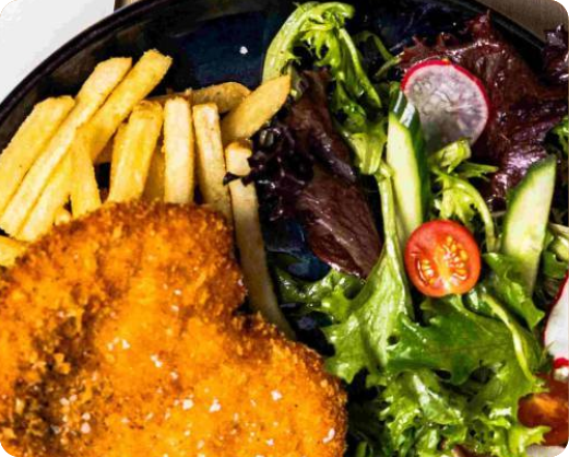 Panko Crumbed Chicken Schnitzel