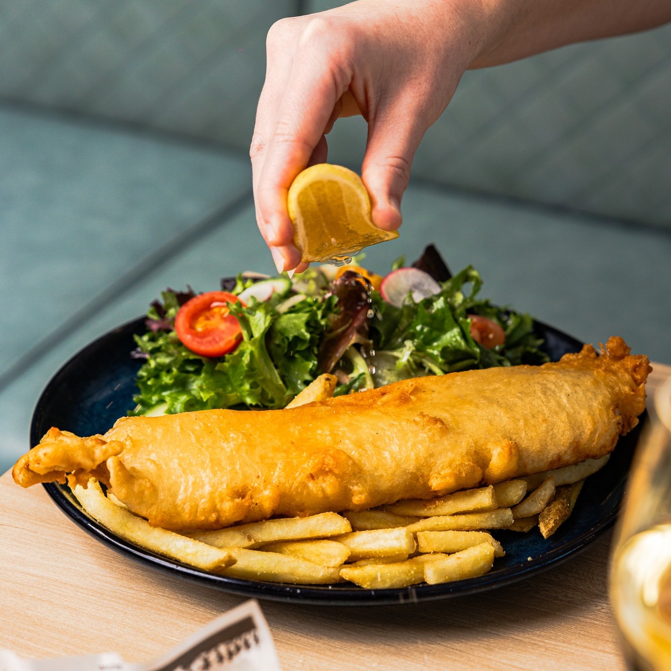 Beer Battered Fish & Chips