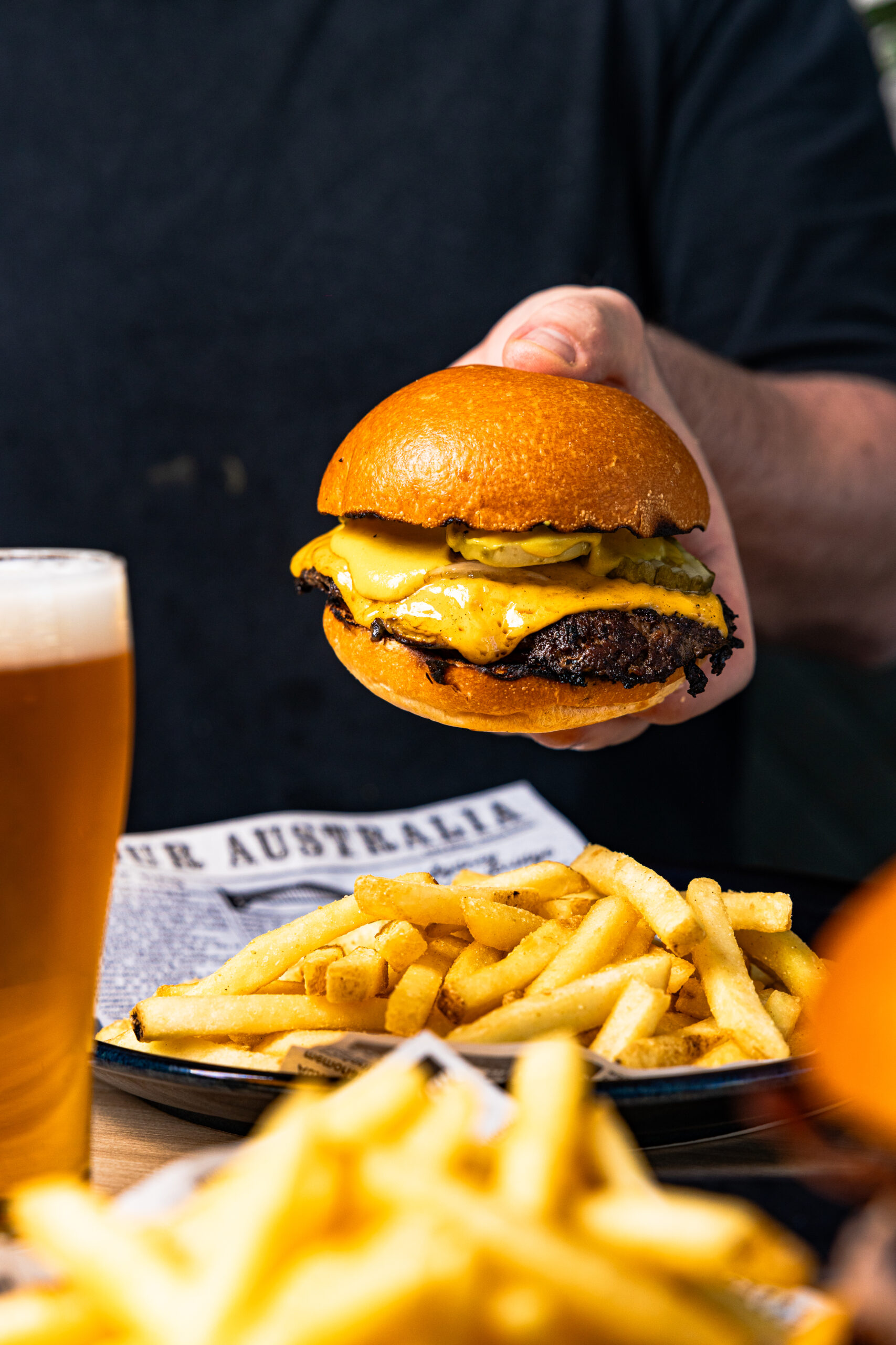 Smashed Beef Burger